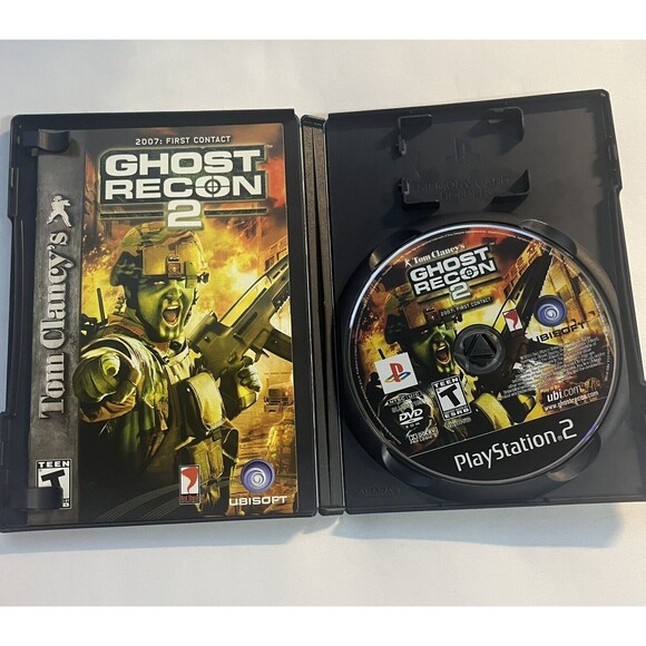 Tom Clancy's Ghost Recon 2 (PlayStation 2, 2004) PS2 Complete With Manual Tested - Picture 4 of 9